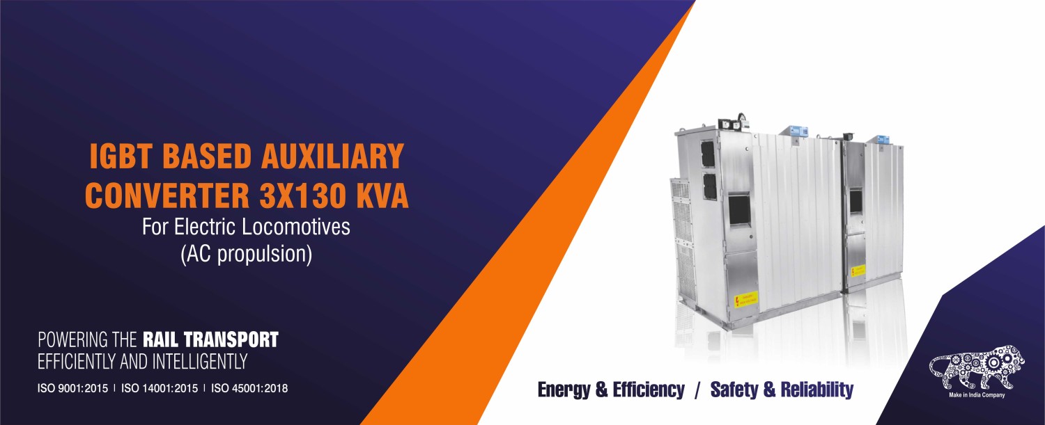 AUXILIARY CONVERTER IGBT BASED 3 × 130KVA